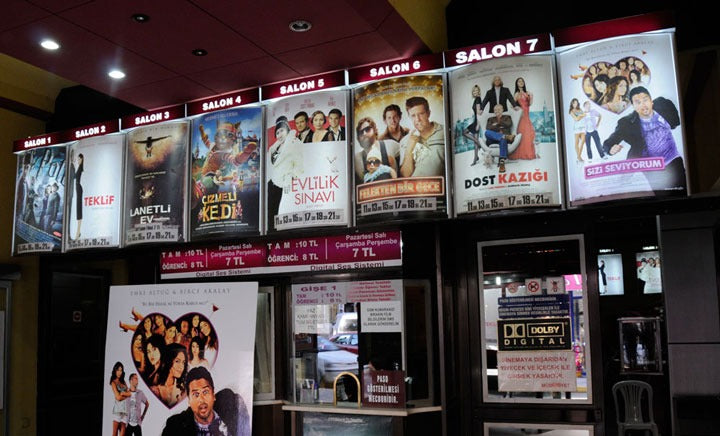 Konveks Ledbox Dışbükey Tek Yüzlü Işıklı Reklam Panosu Lightbox