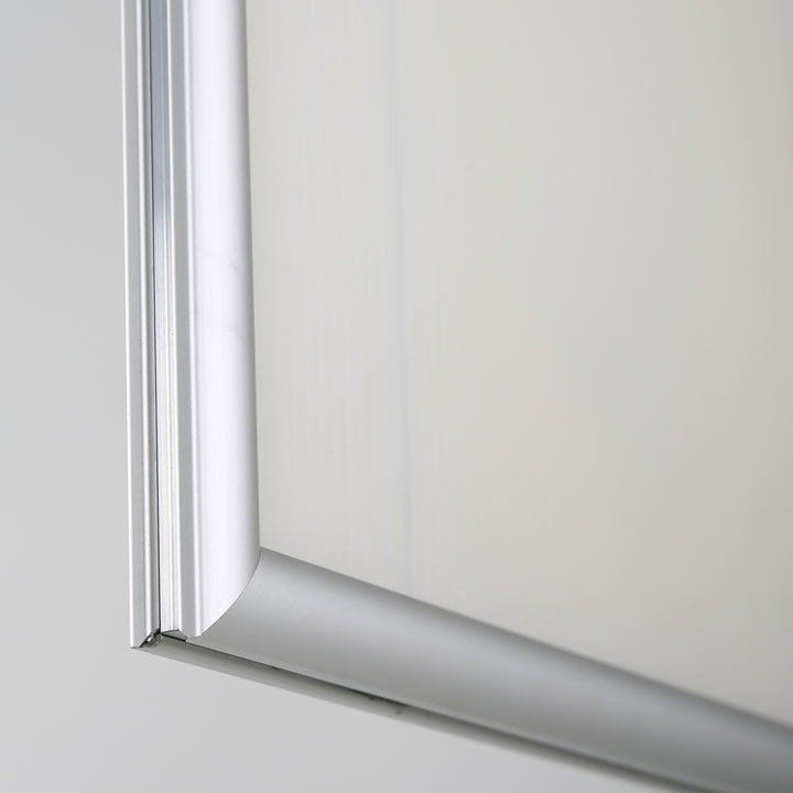 Çift Taraflı Germe Tavan Poster Çerçevesi 25 mm Asma Vitrin Çerçeve