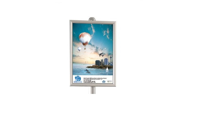 Leaflet Çerçevesi 30 mm Açılır Kapanır Alüminyum Poster Çerçevesi A0-B2