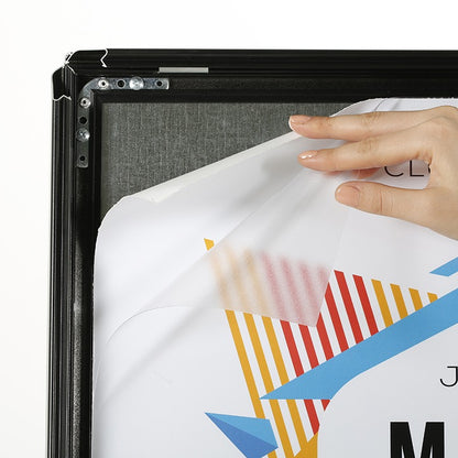 Dış Mekan Eko A Pano 32 mm Kaldırım Reklam Panosu Anti-Refleks