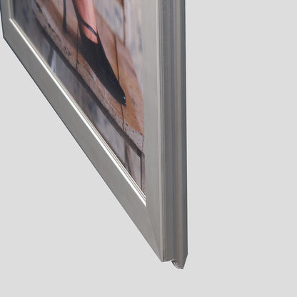 Gönye Köşe Cam Çerçeve 32 mm Çift Taraflı Açılır Kapanır Poster