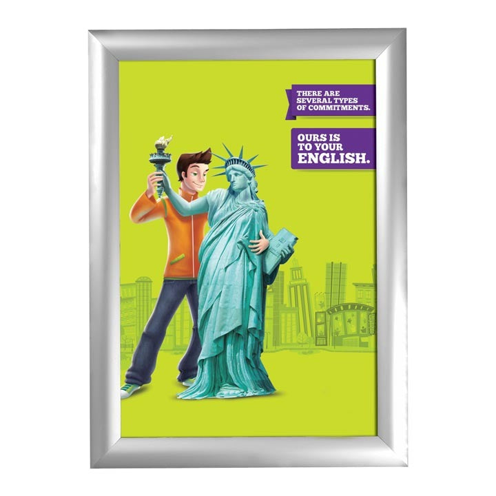 Gönye Köşe Alüminyum Poster Çerçevesi 45 mm Açılır Kapanır A0-B0