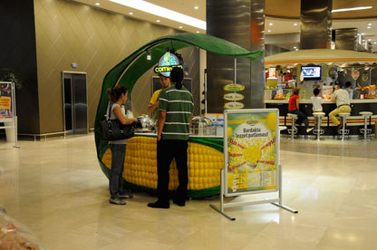 Al Maki Rondo Köşe Kaldırım Reklam Panosu Dış Mekan A Tipi B1 B2
