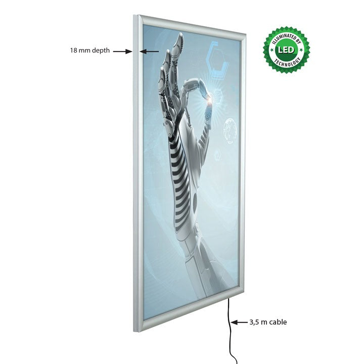 Best Buy Ledbox Tek Taraflı İnce Işıklı Reklam Panosu Lightbox