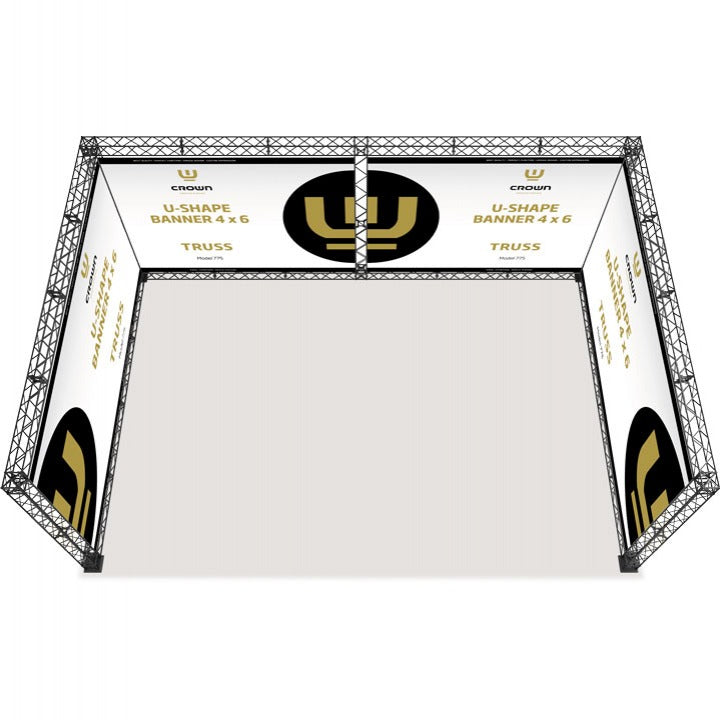 Crown Truss Banner Modüler Fuar Stand Sistemi Reklam Panel Çözümleri