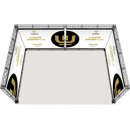Crown Truss Banner Modüler Fuar Stand Sistemi Reklam Panel Çözümleri