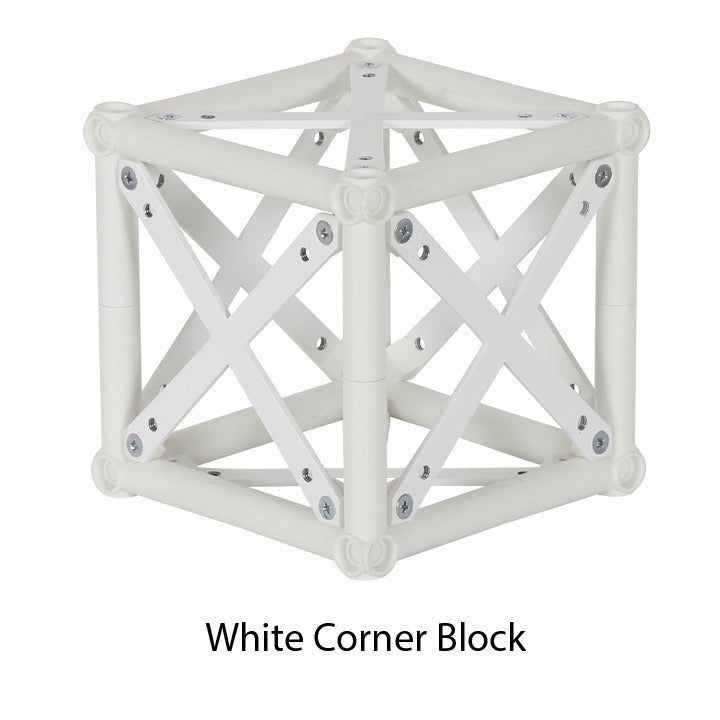 Crown Truss Raf Tutucu Siyah Fuar Kafes Sistemi Aksesuarı