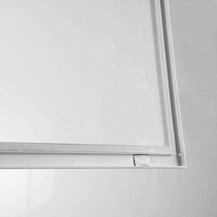 Enjeksiyon Cam Çerçevesi Çift Taraflı Vitrin Poster Çerçevesi