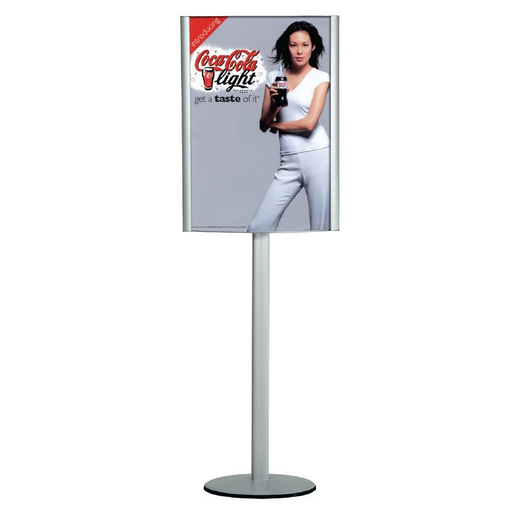 Leaflet Konveks Pano Işıksız Ayaklı Alüminyum Poster Teşhir Standı A1 A2