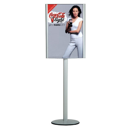 Leaflet Konveks Pano Işıksız Ayaklı Alüminyum Poster Teşhir Standı A1 A2