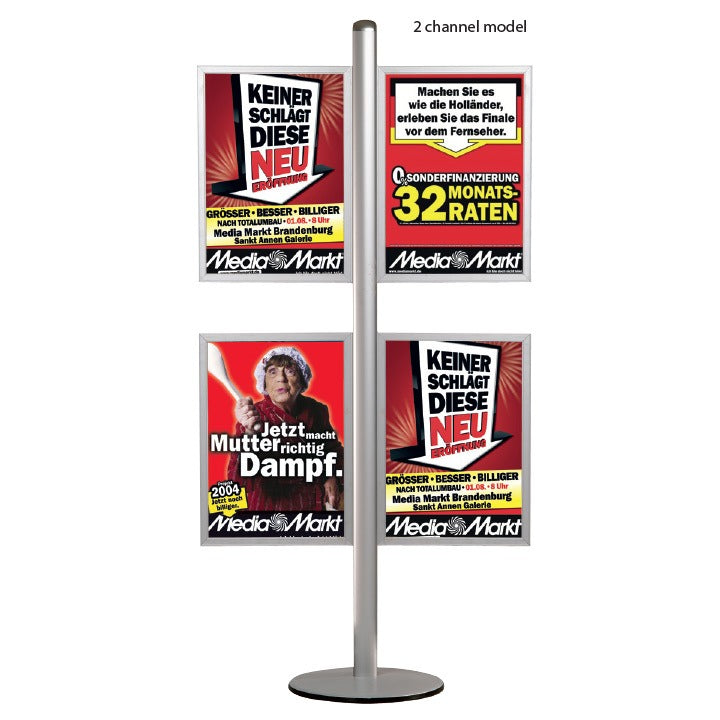Leaflet Sürgülü Çerçeve Alüminyum Duvar Tipi Poster Çerçevesi A2 A3 A4