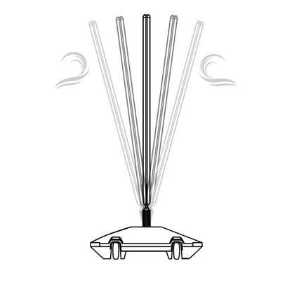 Ledli Windpro Işıklı Rüzgara Dayanıklı Dış Mekan Kaldırım Reklam Panosu
