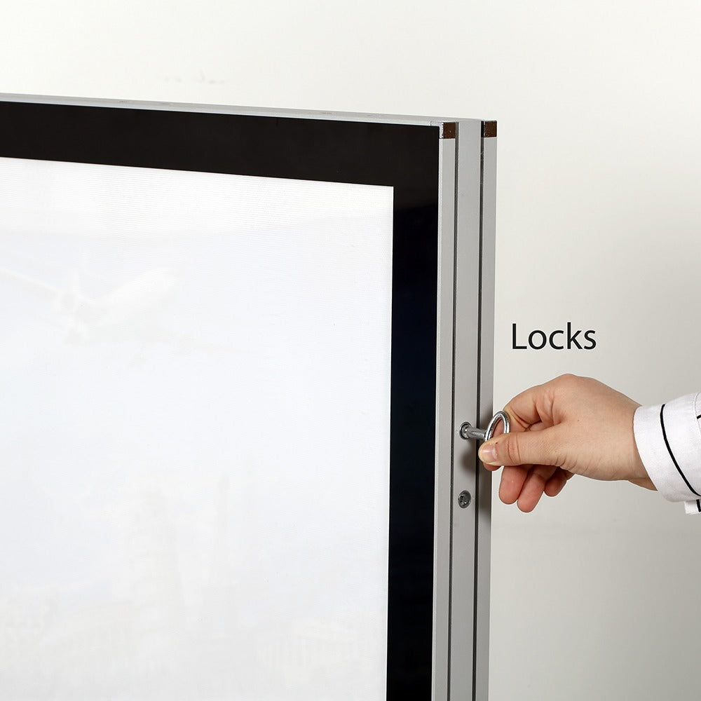 Ledli Windpro Işıklı Rüzgara Dayanıklı Dış Mekan Kaldırım Reklam Panosu