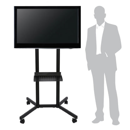 Slim TV Standı Alüminyum Ayaklı Dijital Ekran Teşhir Standı