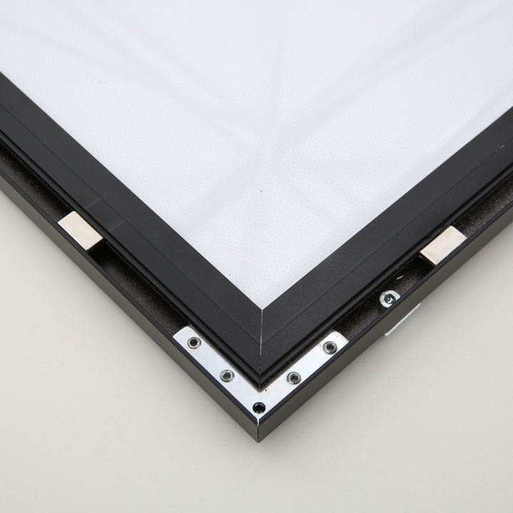 Magneco Ledbox Tek Taraflı İnce Işıklı Manyetik Poster Çerçevesi