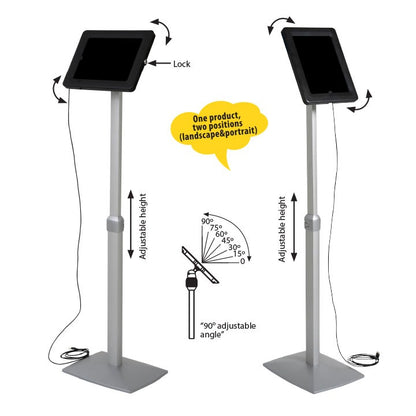 Universal Flexi Tablet Standı Ayarlanabilir Ayaklı Alüminyum Stand