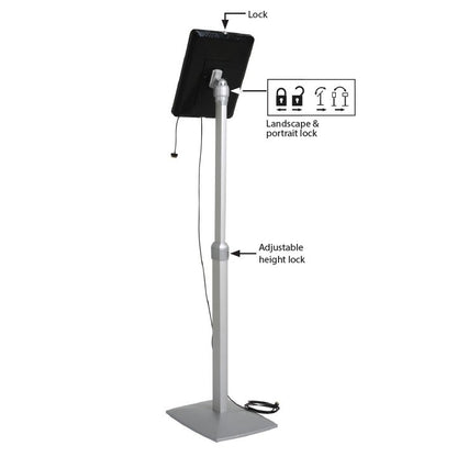 Universal Flexi Tablet Standı Ayarlanabilir Ayaklı Alüminyum Stand