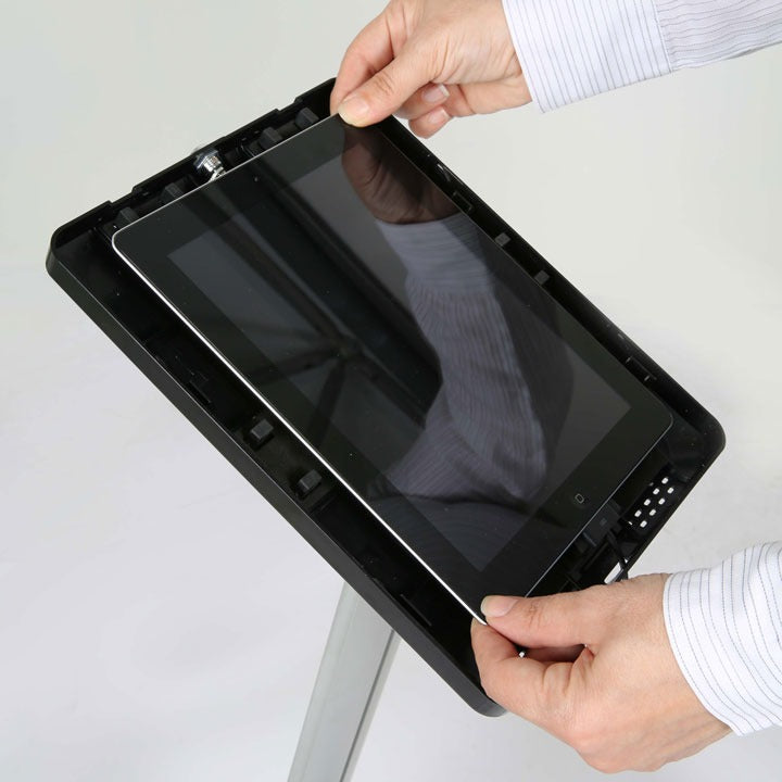 Universal Novel Tablet Standı Ayaklı Alüminyum Teşhir Standı